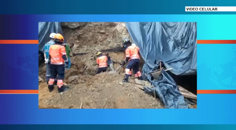 Obrero muere tras un deslizamiento de tierra en una obra de construcción