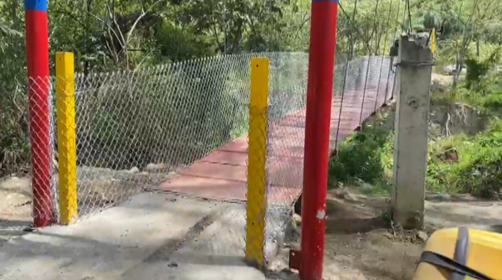 Entregado nuevo puente peatonal entre Buriticá y Liborina