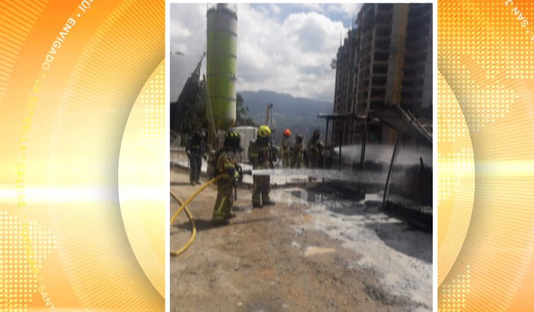Intervención de bomberos evitaron incendio de grandes proporciones en La Colinita