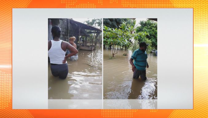 Fuertes lluvias provocaron inundaciones en zona rural de Chigorodó
