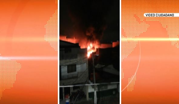 Bomberos atendieron dos incendios en el Valle de Aburrá