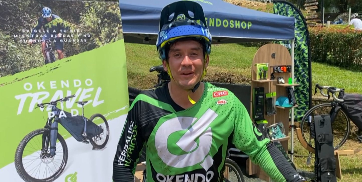 Carlos Oquendo se le midió al enduro