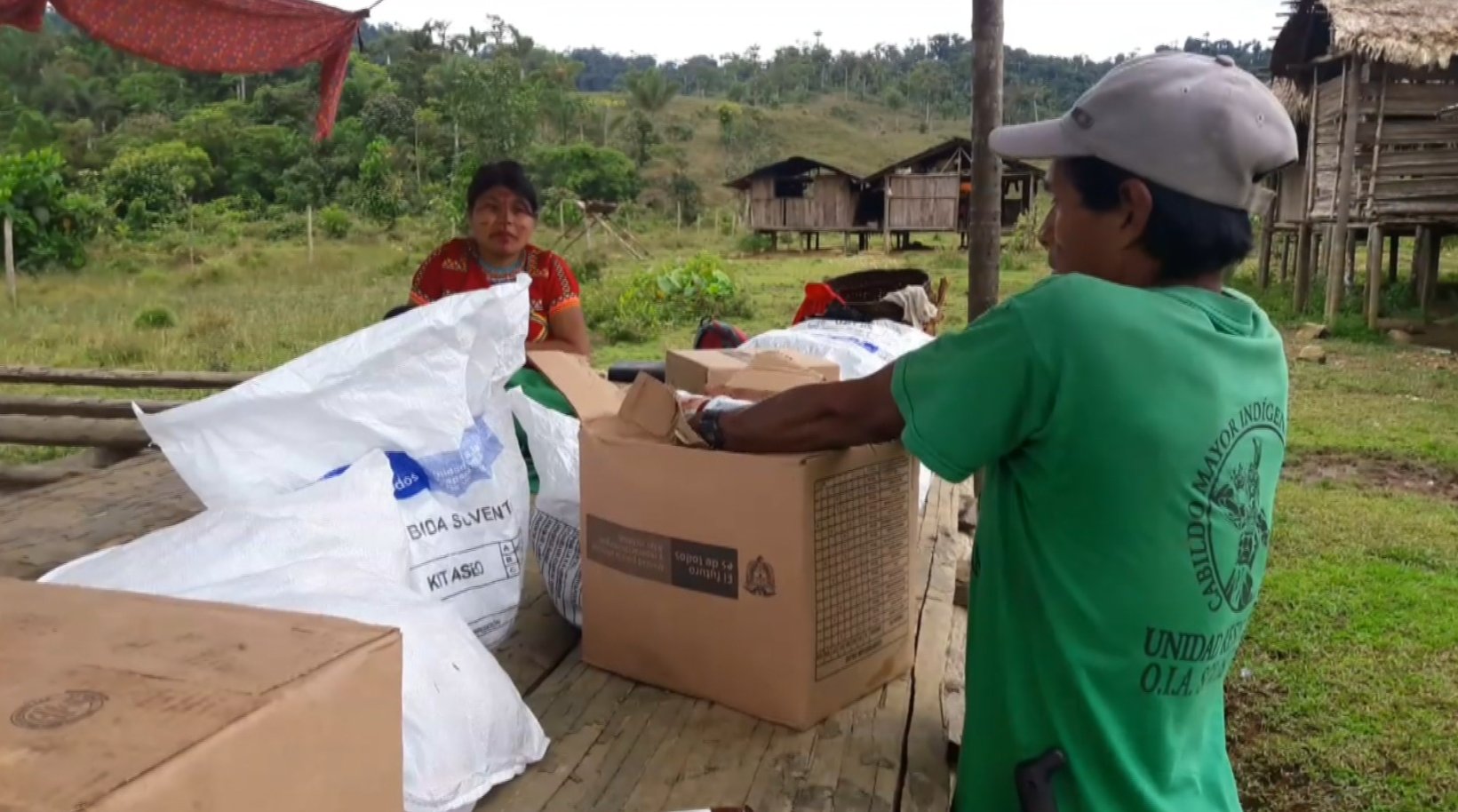 Unidad de Víctimas envió ayuda humanitaria a indígenas de Dabeiba