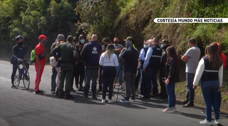 Manifestantes y Alcaldía de La Ceja lograron acuerdo para habilitar la vía
