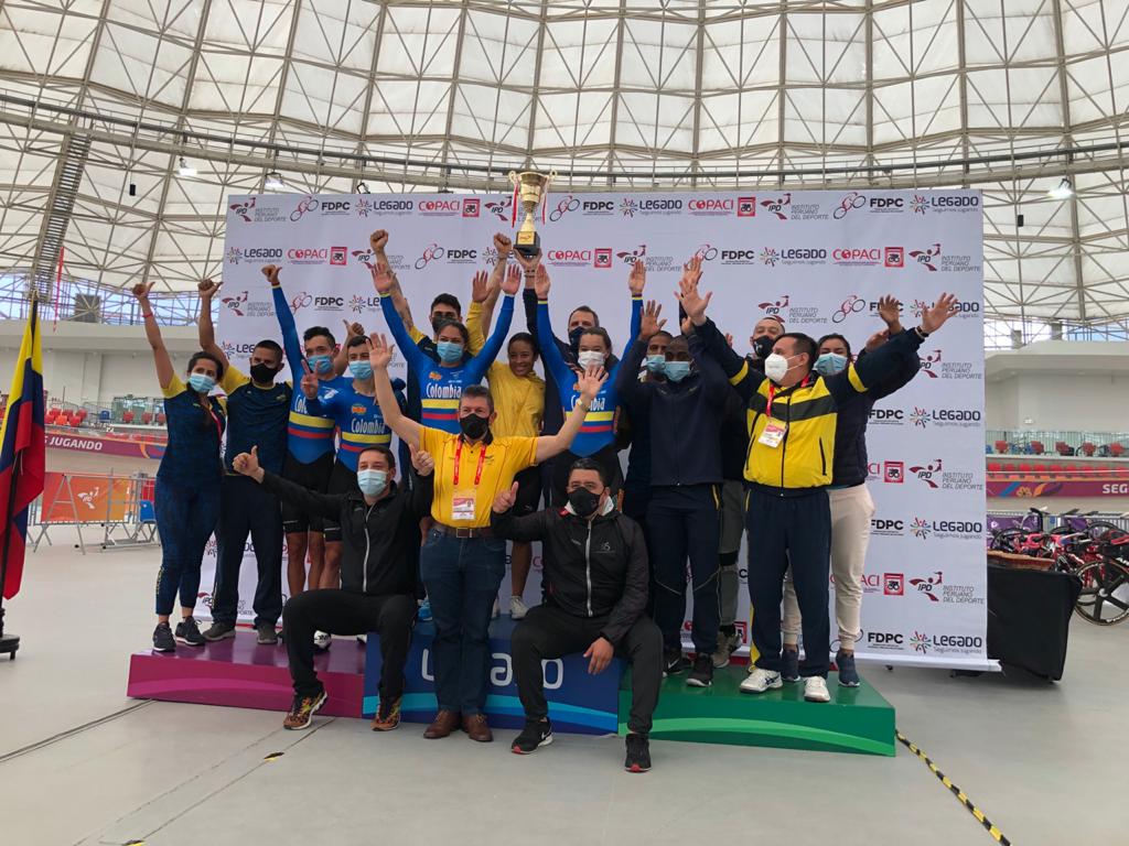 Colombia dominó el Campeonato Panamericano de Pista