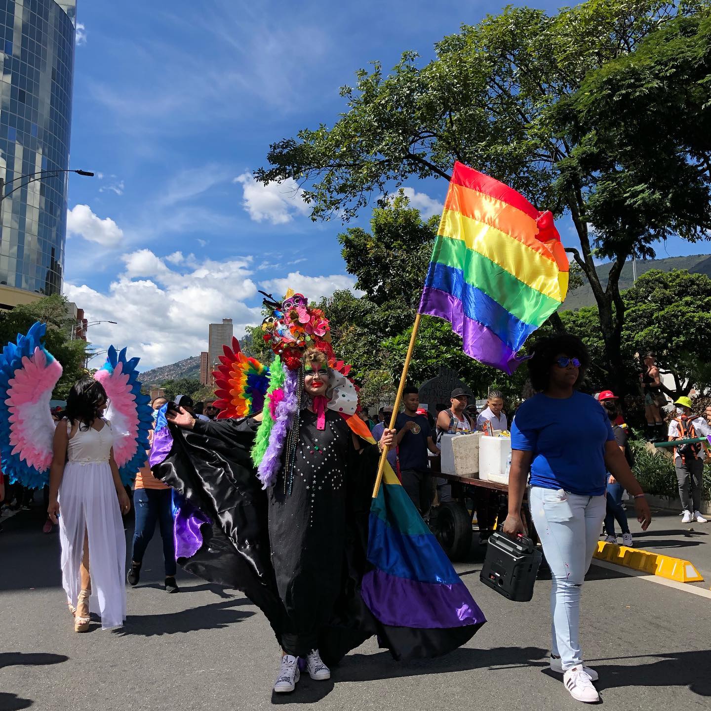 Así se vivió la Marcha del orgullo LGBTIQ+ en Medellín