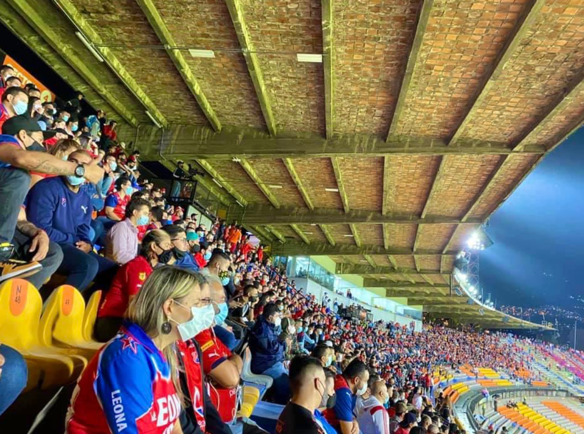 Hinchas de Independiente Medellín volvieron al Atanasio