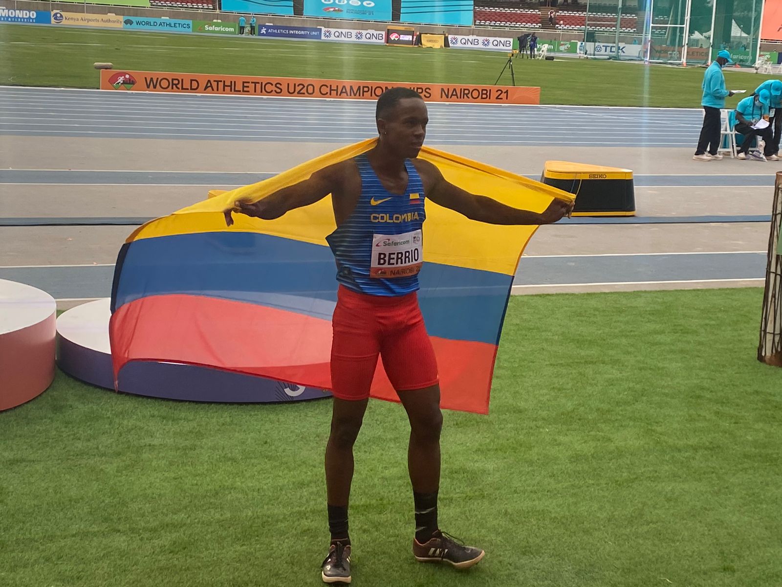 Colombia conquistó una medalla en el Mundial de Atletismo