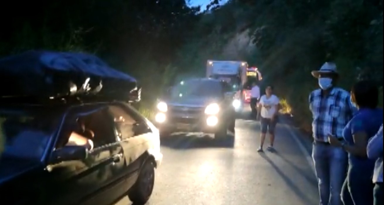 Nuevo robo masivo a conductores en Santa Fe de Antioquia