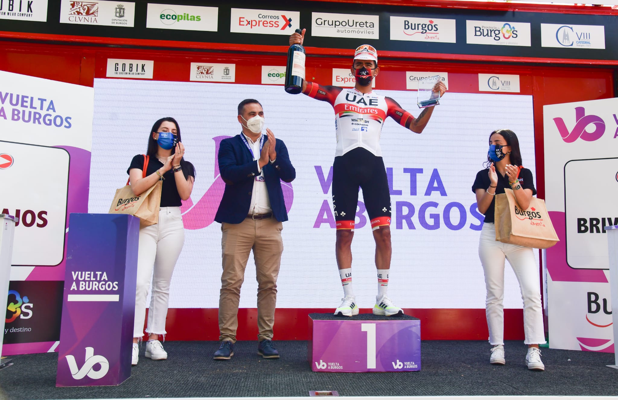 Juan Sebastián Molano obtuvo gran victoria en la Vuelta a Burgos