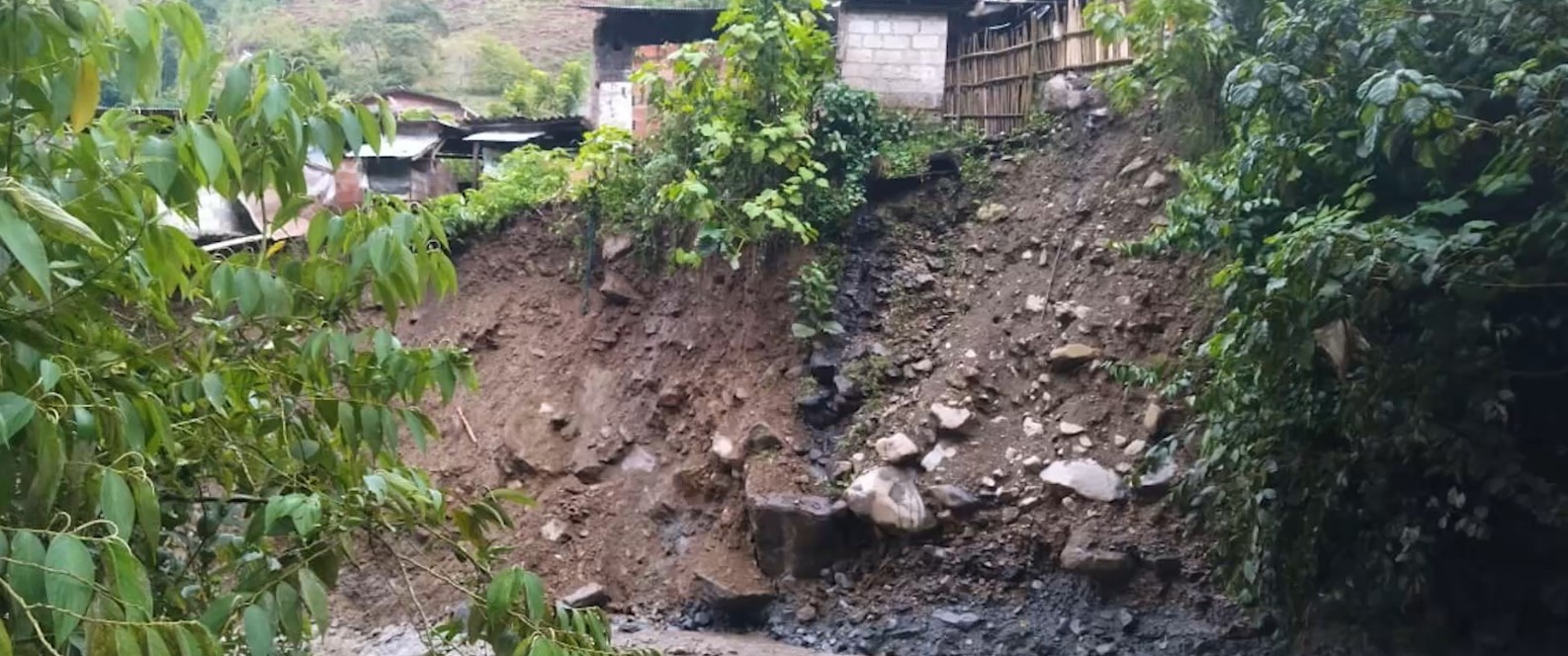 Antioquia: 174 familias afectadas por las fuertes lluvias