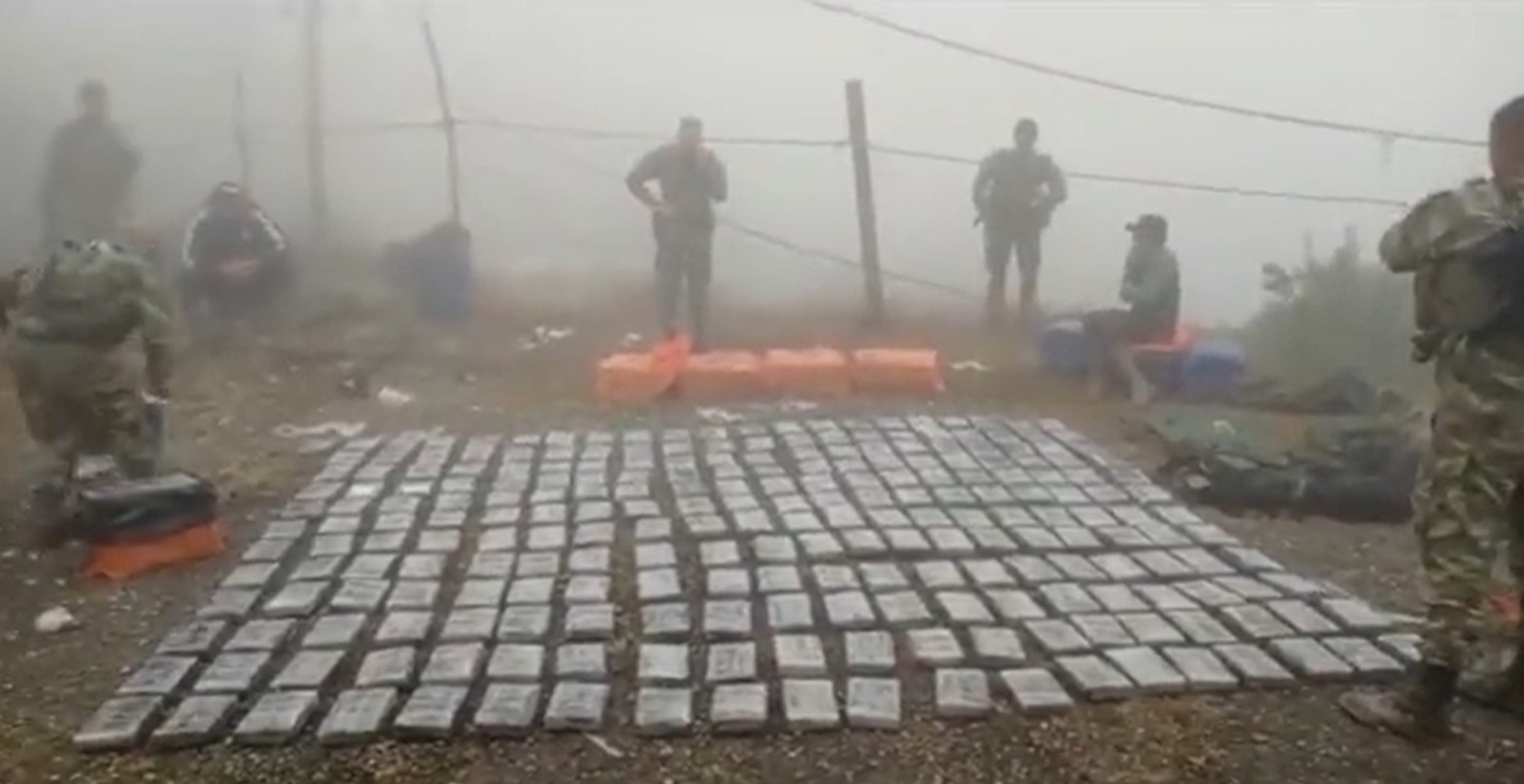 Ejército incautó 440 kilos de pasta de cocaína en Yarumal