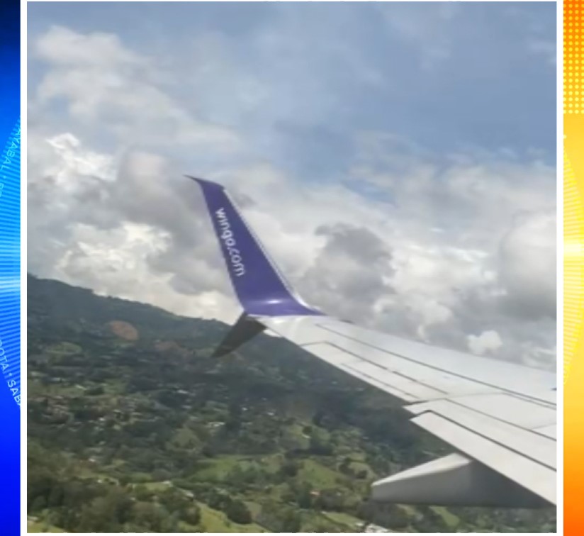 (Video) Avión que salía de Rionegro tuvo que aterrizar de emergencia