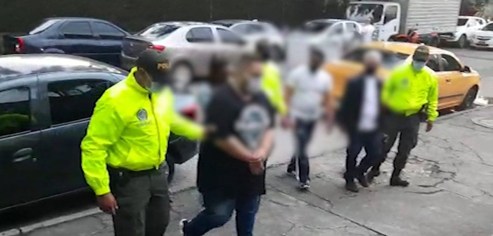 (Video) Capturados 9 responsables de hurto de celulares en Medellín