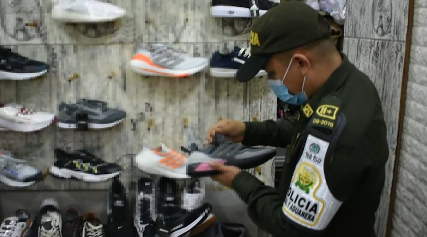 (Video) Fuerte operativo contra el contrabando en Medellín