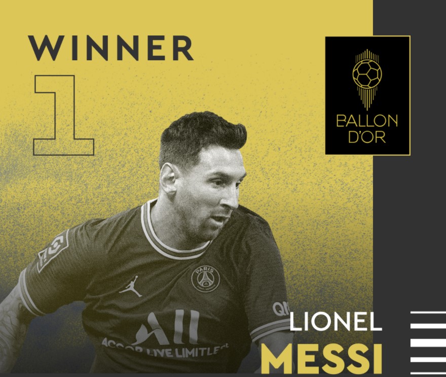 Lionel Messi se consagra otra vez con el Balón de Oro