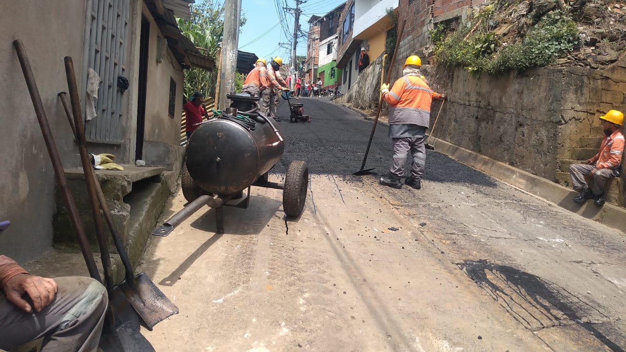 Con nuevas vías la Comuna 3 mejorará su calidad de vida