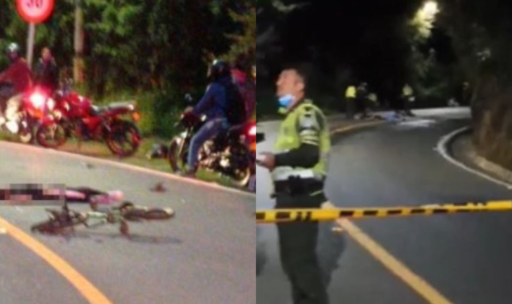 (Video) Joven muere al chocar contra un carro mientras practicaba gravity bike