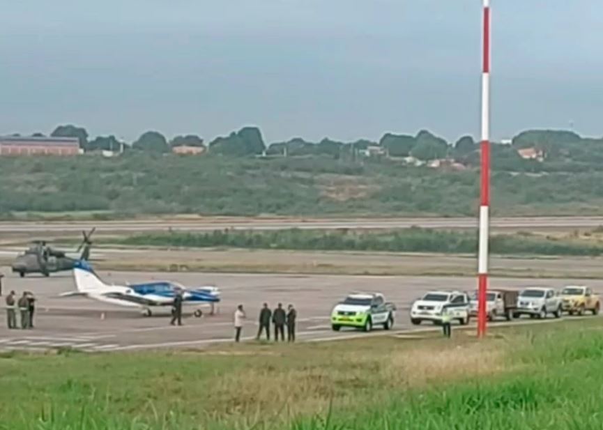 (Video) Dos policías muertos en explosión en el aeropuerto Camilo Daza de Cúcuta