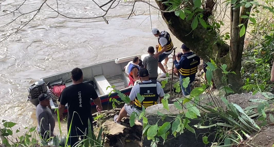 Continúa la búsqueda de las cuatro personas que cayeron al Río Cauca