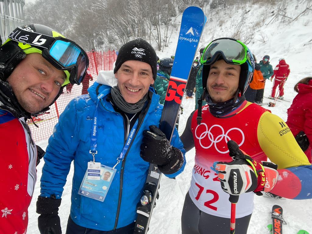 Michael Poettoz debutó en los Olímpicos de Invierno