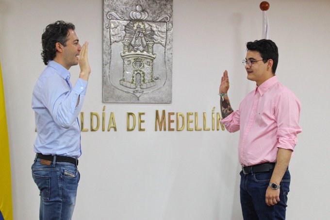 Santiago Bedoya es el nuevo secretario de juventud de Medellín