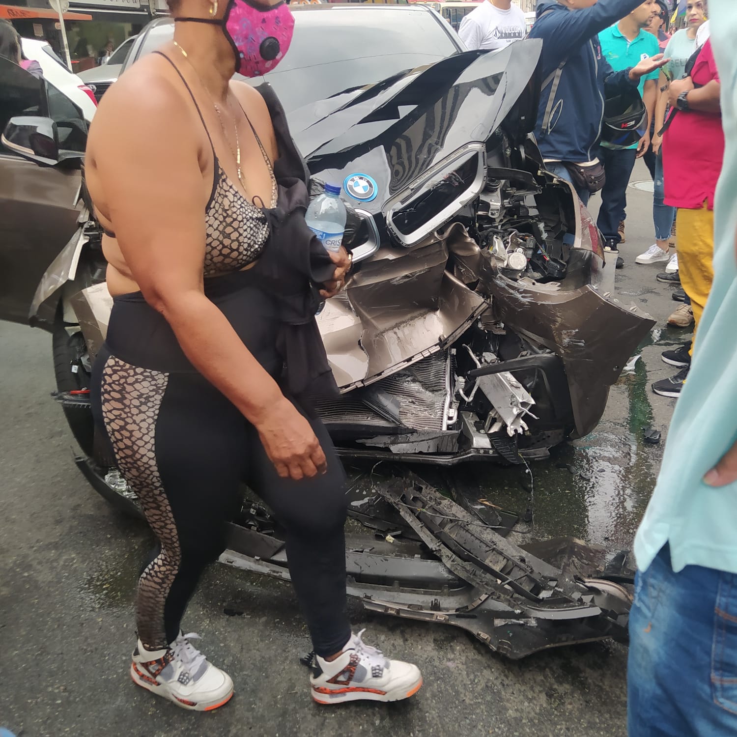 Fotos del impresionante accidente de tránsito en el Centro de Medellín