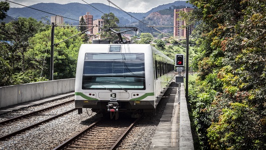 Metro de Medellín finalizó las obras de estabilización de la vía férrea en Industriales