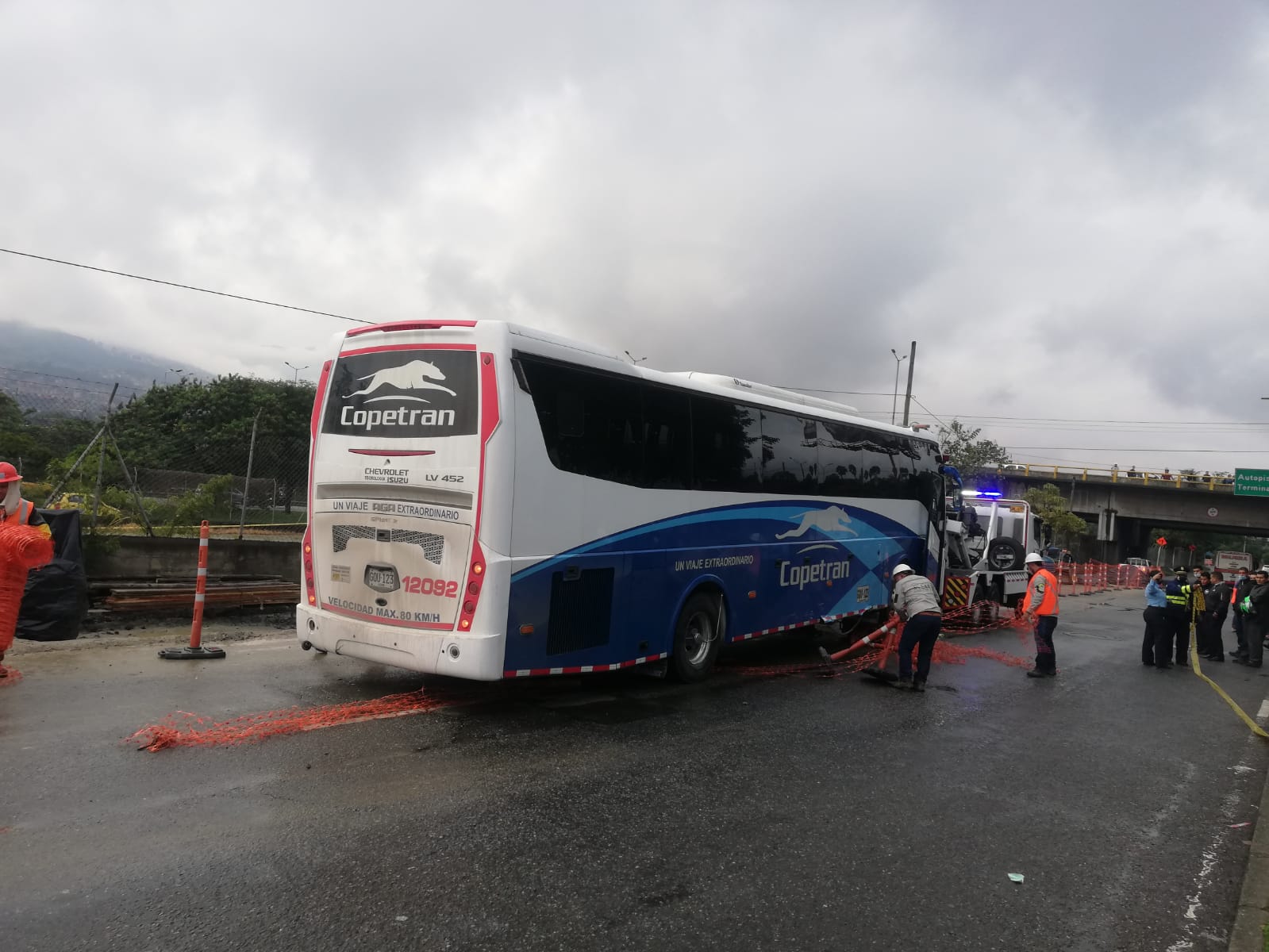 Dos personas fallecidas en accidente de tránsito a la altura de la Terminal de Norte