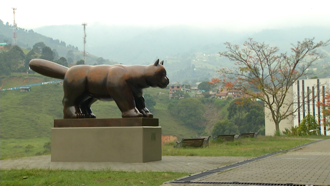 'El gato de Botero' es el orgullo felino de San Cristóbal