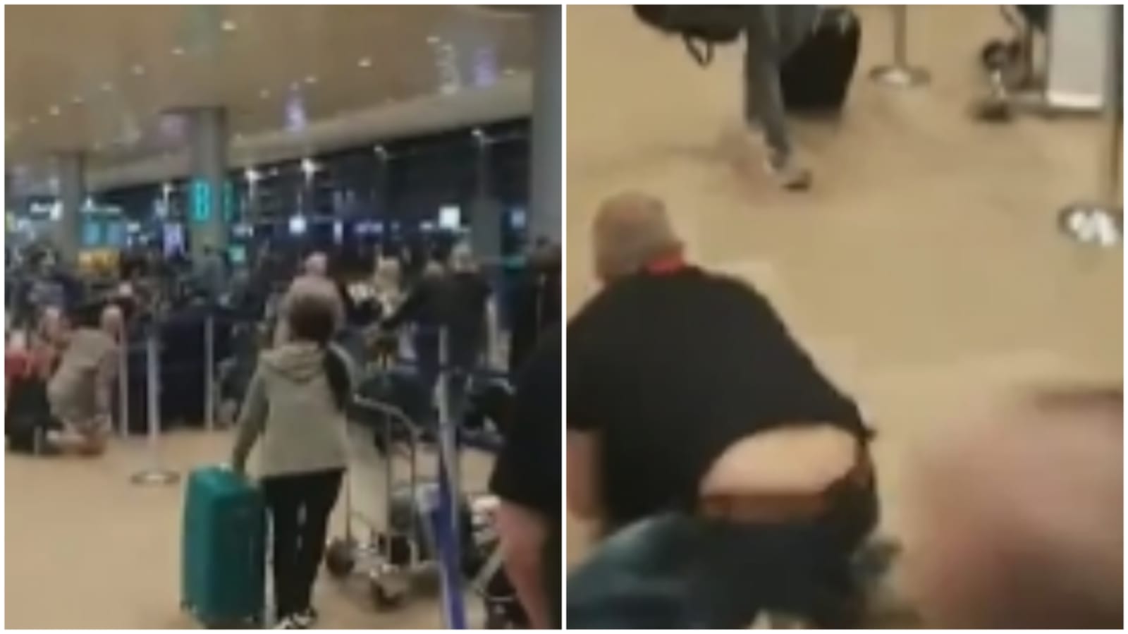 [Video] Alerta en aeropuerto por niño que llevaba una bomba en su maleta