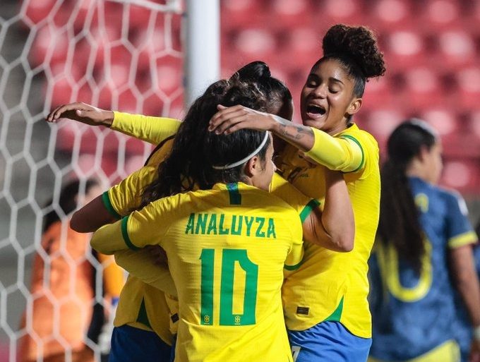 Colombia perdió ante Brasil en el Suramericano Sub-20 femenino