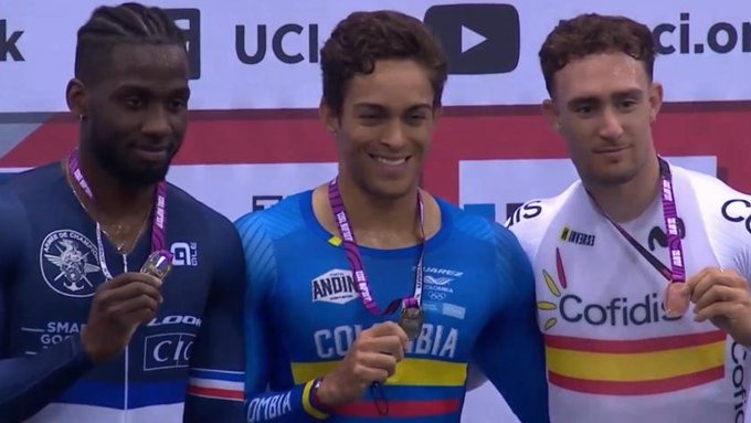 Oro para Colombia en Escocia de la mano del ciclista Cristian Ortega