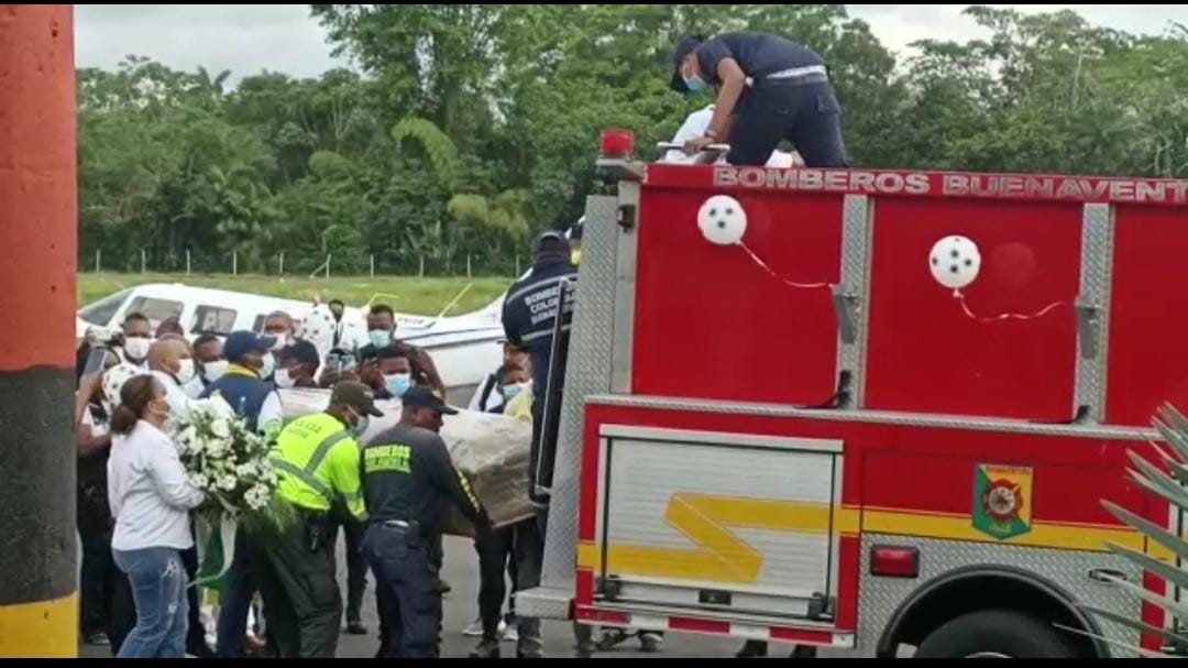 (Video) Cuerpo de Freddy Rincón ya está en Buenaventura