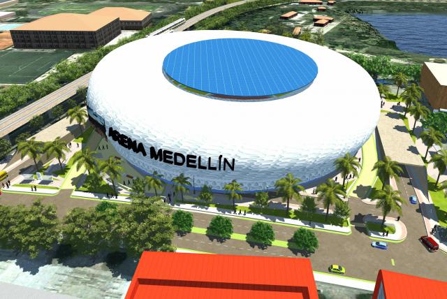 Avanza proceso de factibilidad del Arena Medellín