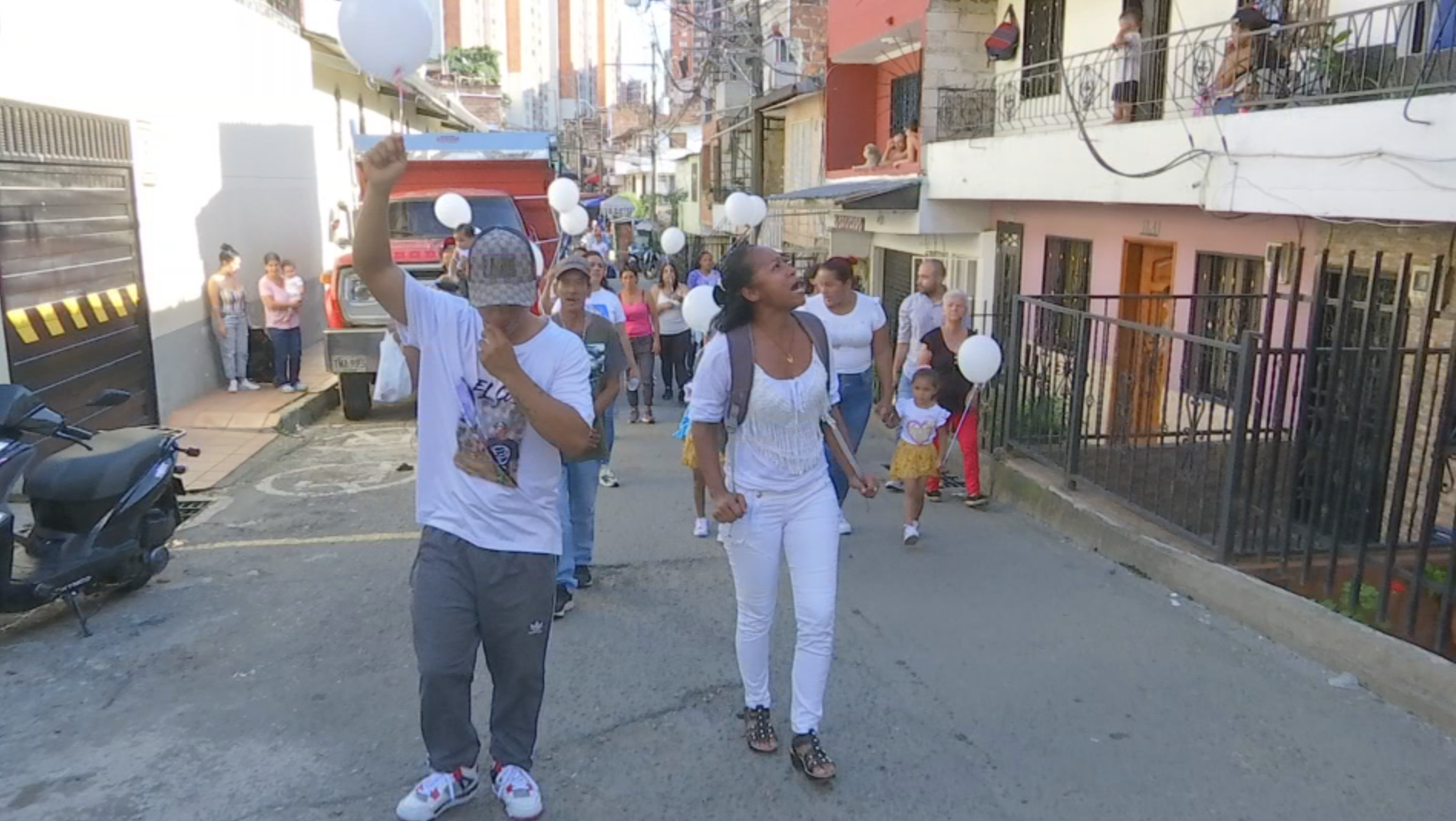 Habitantes de La Gabriela, en Bello exigen justicia por la muerte de Bryan