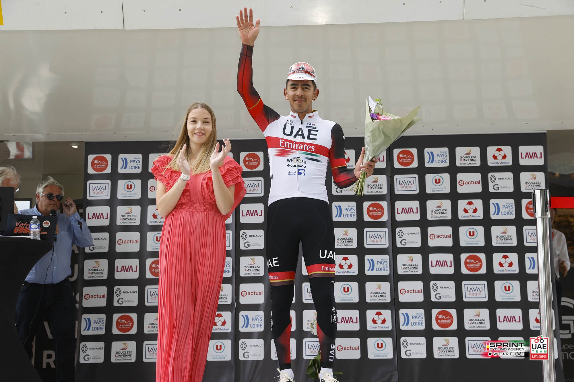 Sebastián Molano victorioso en la Boucles de la Mayenne