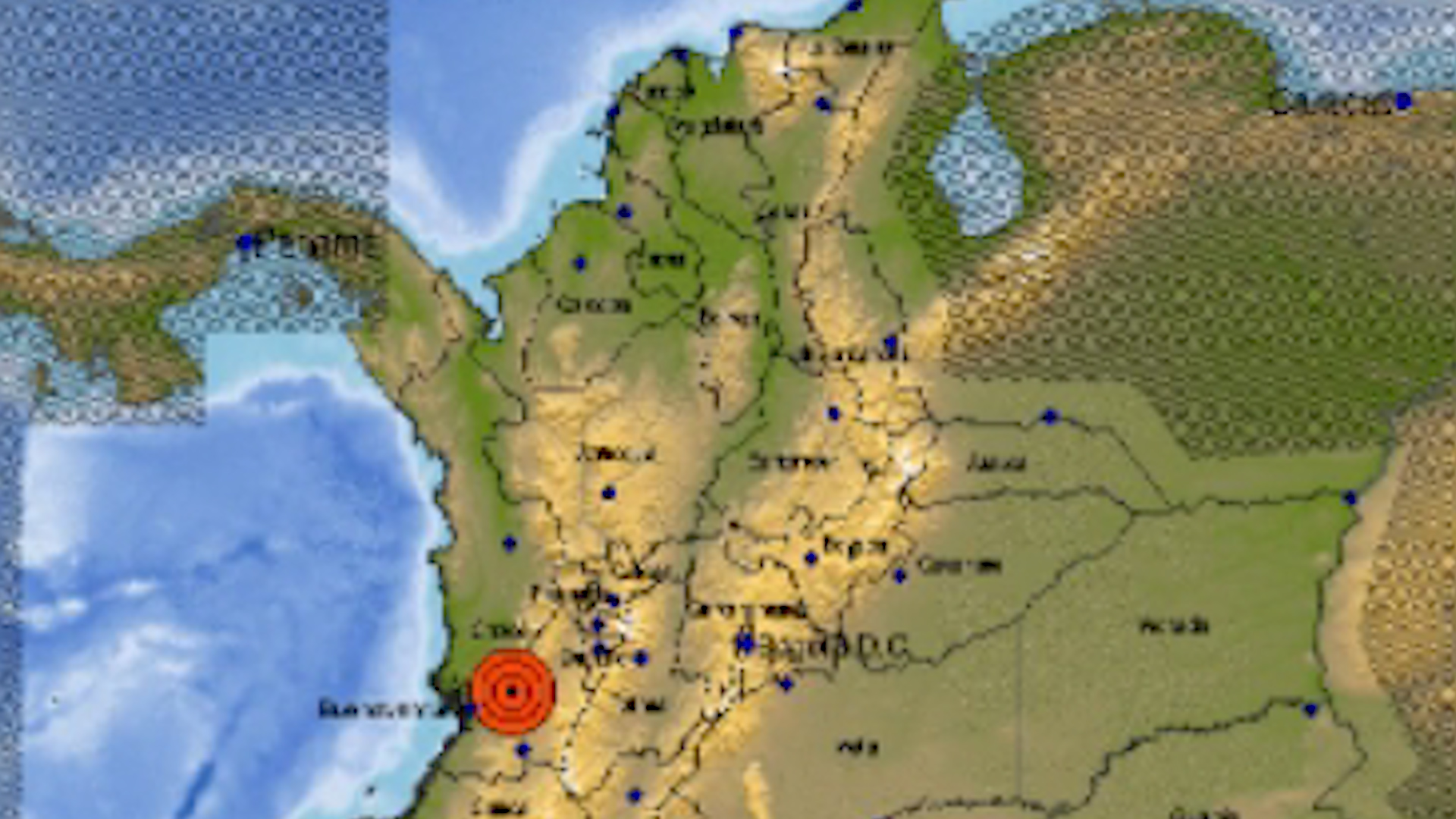Sismo de magnitud 5.5 se sintió en Medellín