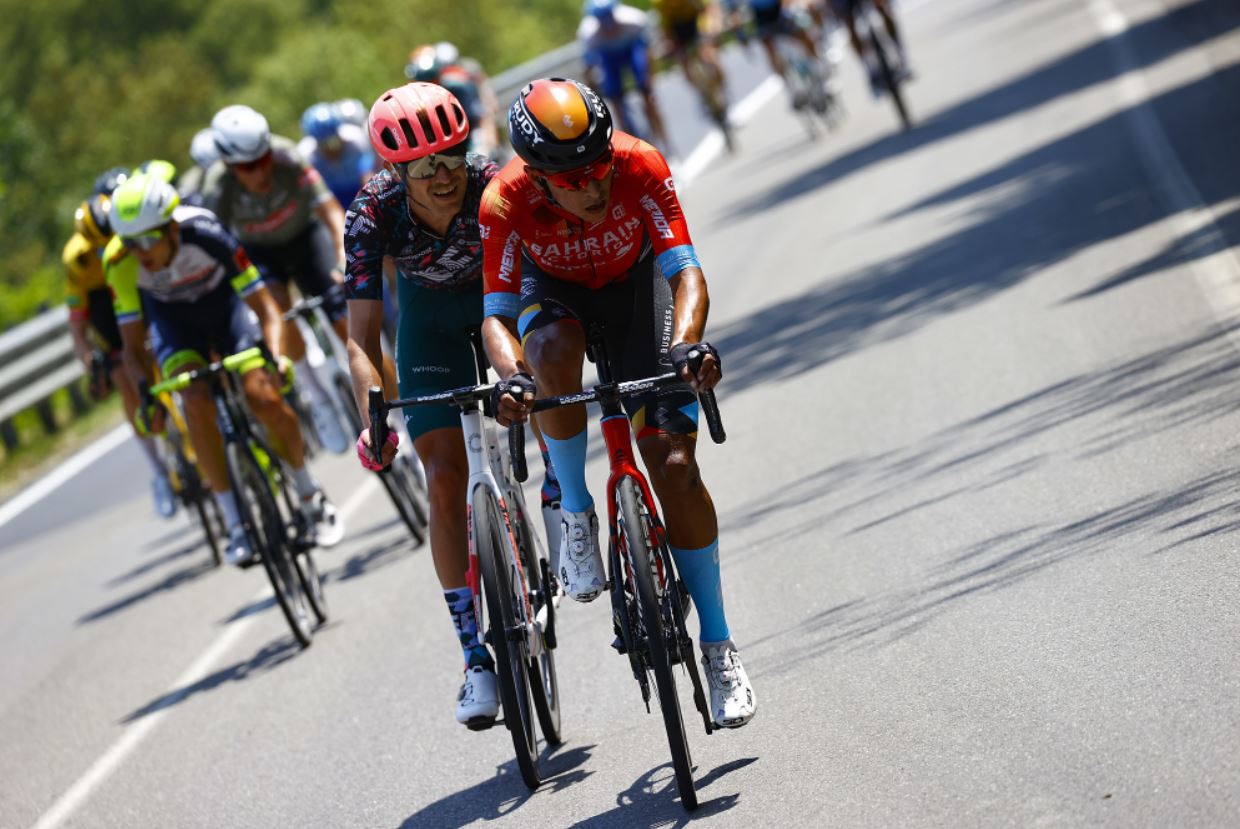 Santiago Buitrago, el mejor colombiano en la etapa 12 del Giro de Italia