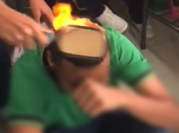Incendian cabello de estudiante en colegio de Envigado