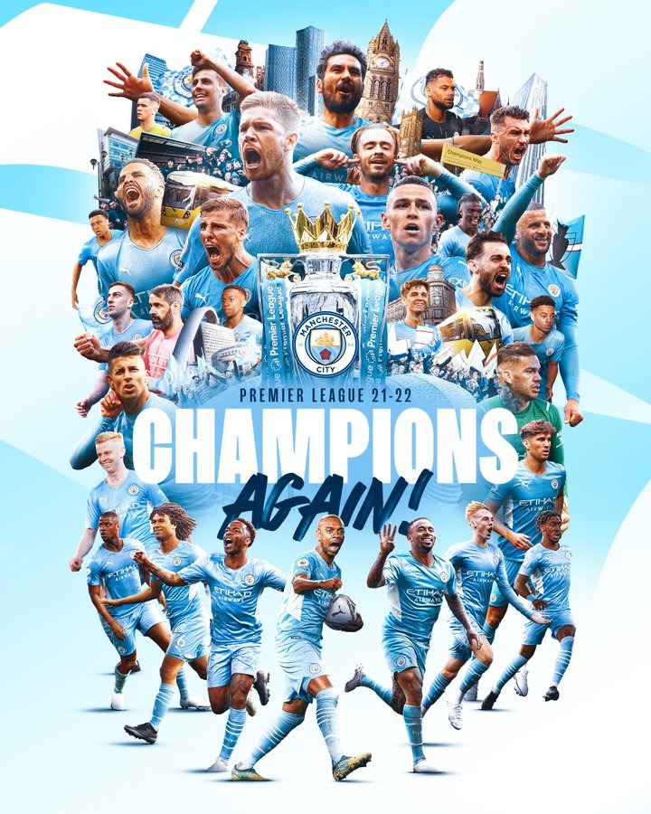 Manchester City campeón de la Premier League