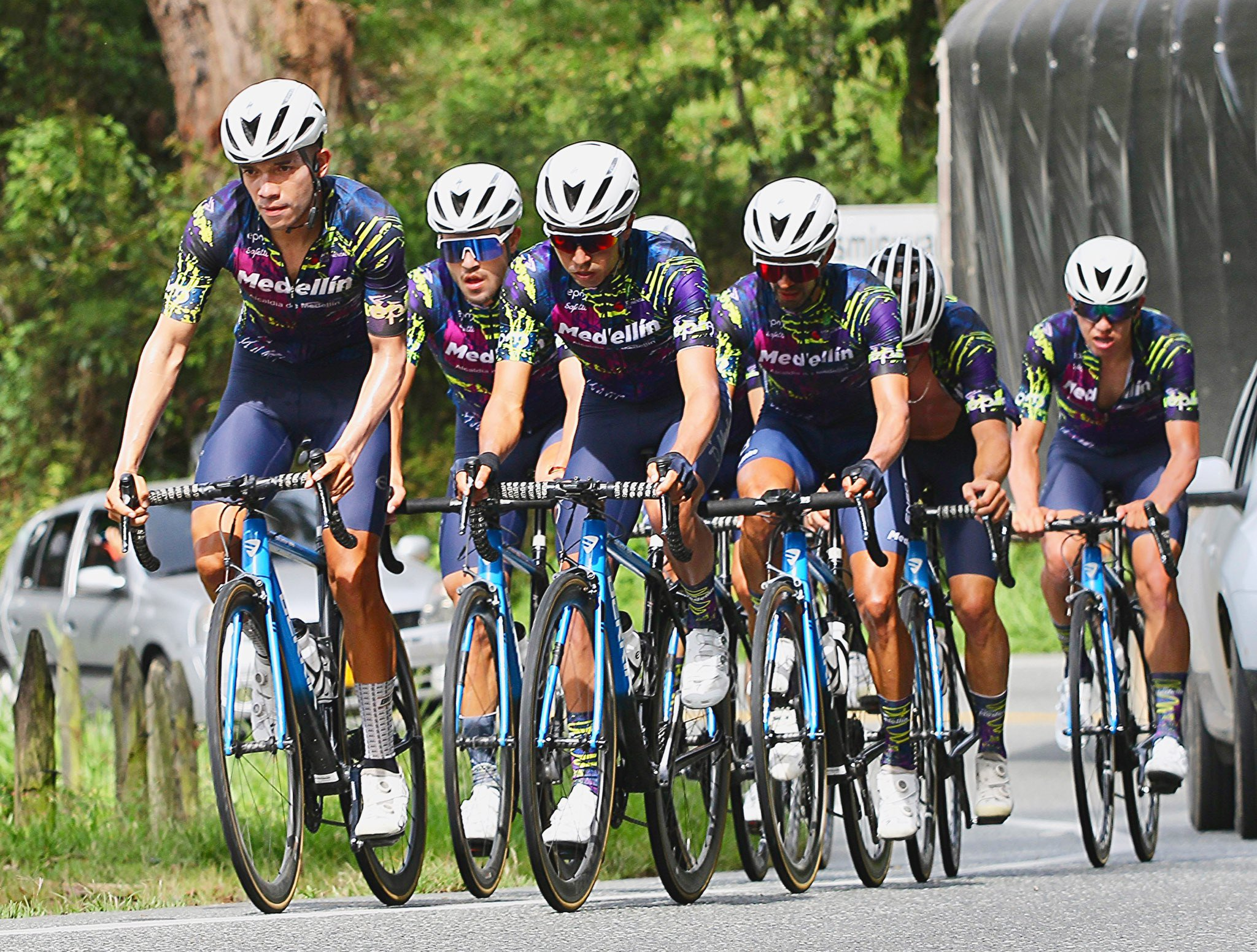 El Team Medellín ya piensa en la Vuelta Colombia