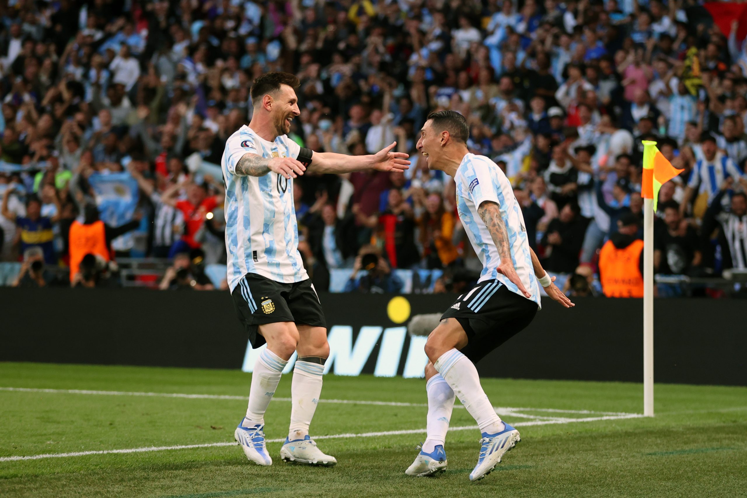 Argentina le ganó la Finalissima a Italia en Wembley