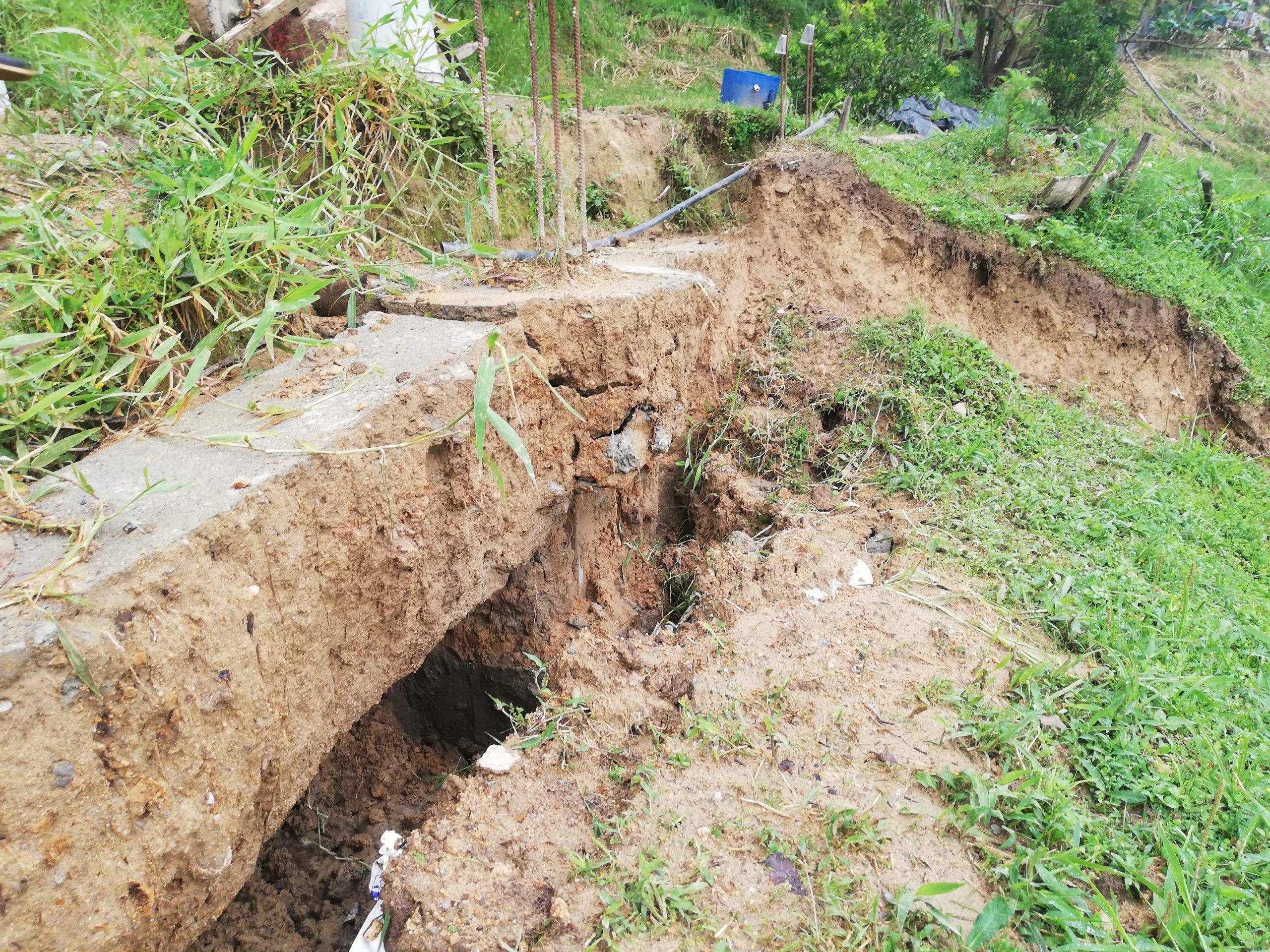 Habitantes de Belén Aguas Frías temen tragedia por fuertes lluvias