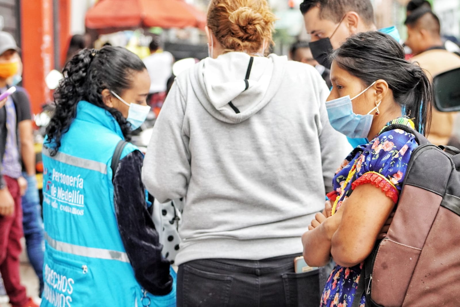 En Medellín, sigue atención a indígenas desplazados de Chocó