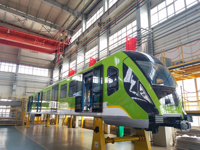 (Video) El primer vagón del Metro de Bogotá ya está en pruebas en China