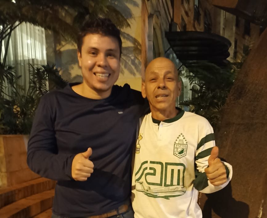 El hincha de Nacional que se volvió famoso en las redes sociales