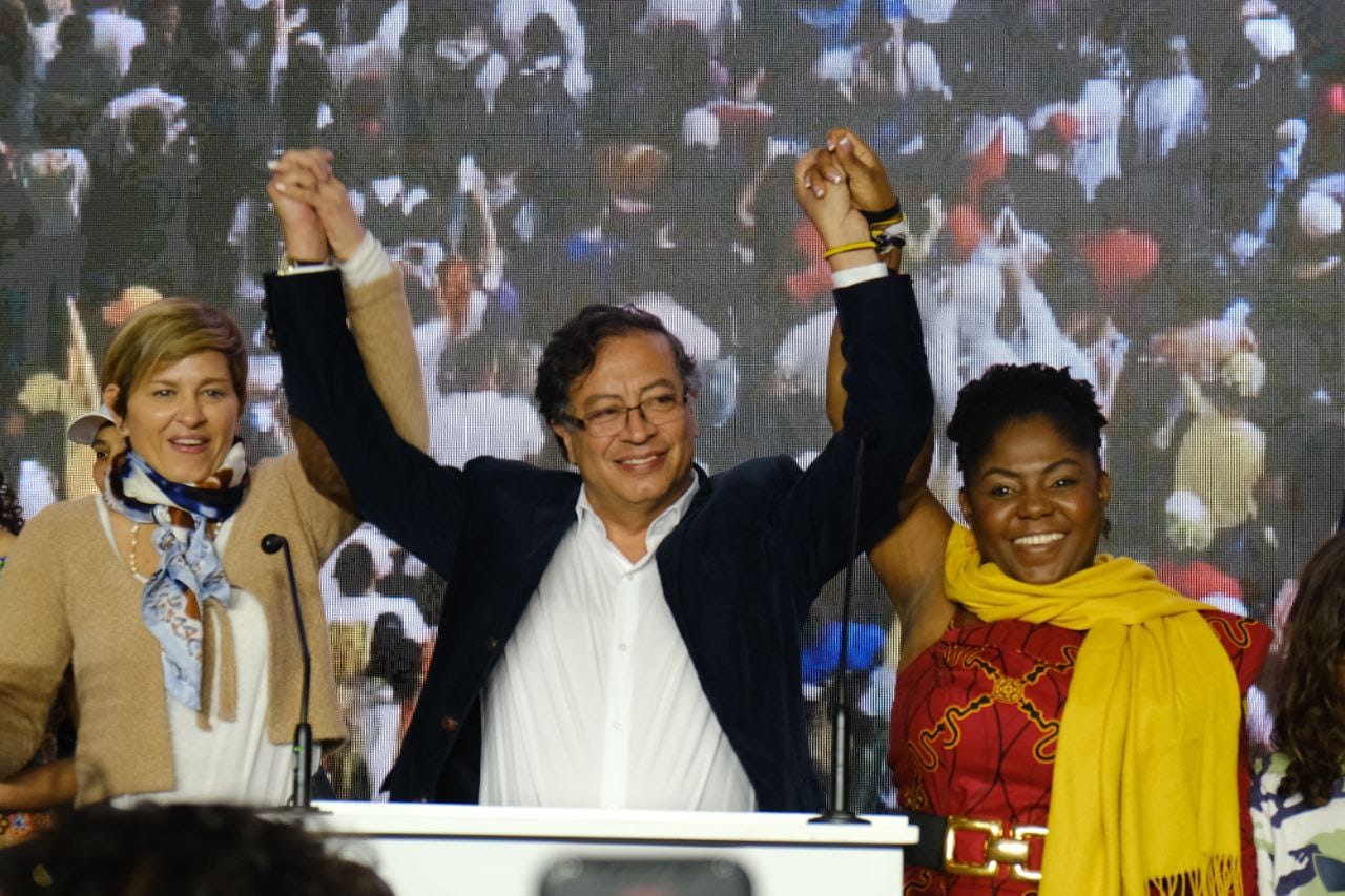Gustavo Petro es el nuevo presidente de Colombia; Francia Márquez la vicepresidenta