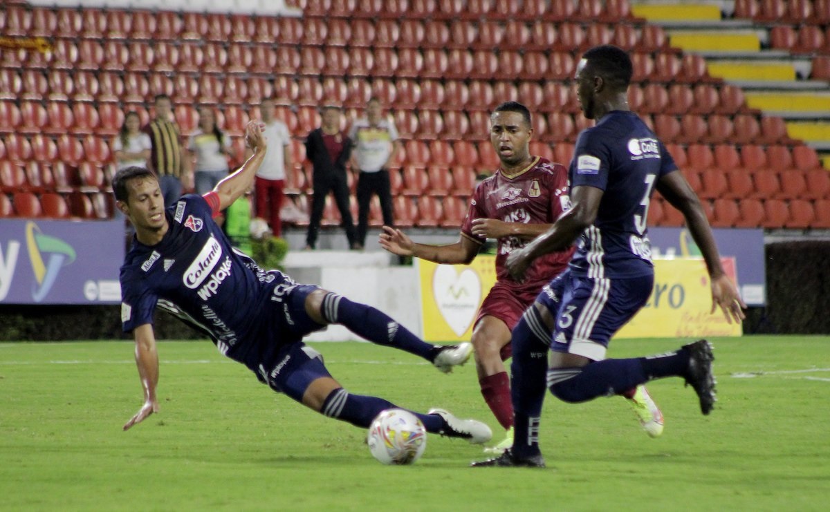 El Medellín dio un gran paso en Ibagué ante Tolima en la Copa Colombia