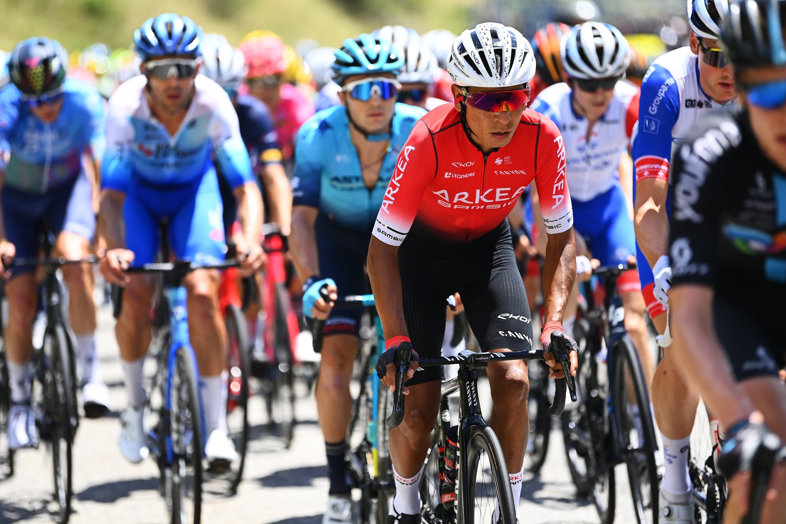 Nairo Quintana cedió tiempo en la etapa 12 del Tour de Francia